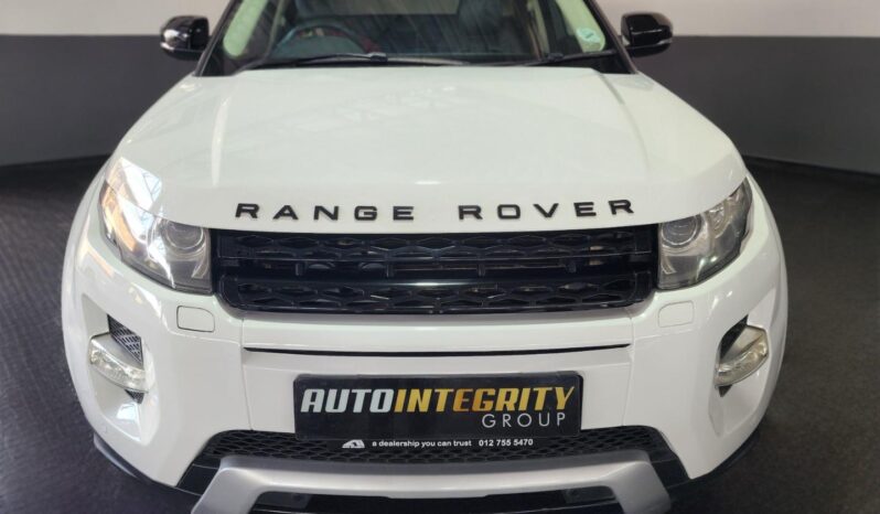 2012 Land Rover Range Rover Evoque Si4 Dynamic full