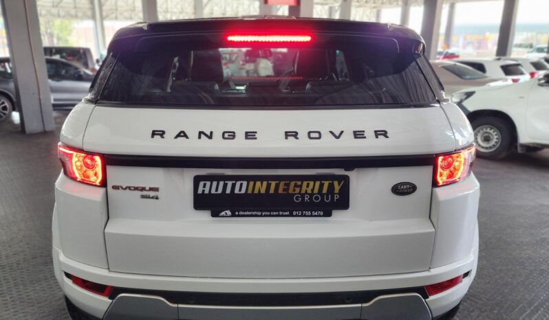 2012 Land Rover Range Rover Evoque Si4 Dynamic full