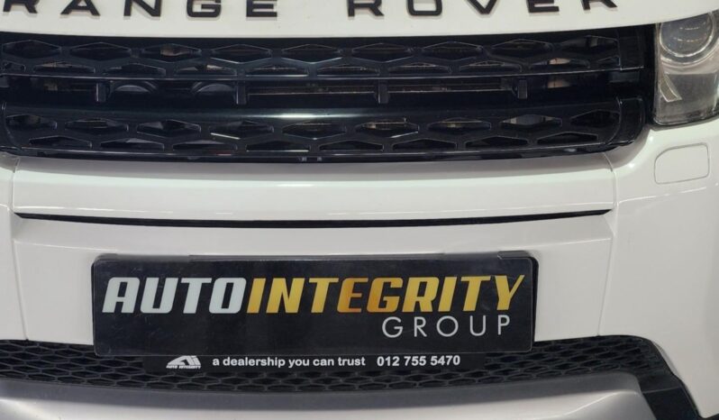 2012 Land Rover Range Rover Evoque Si4 Dynamic full
